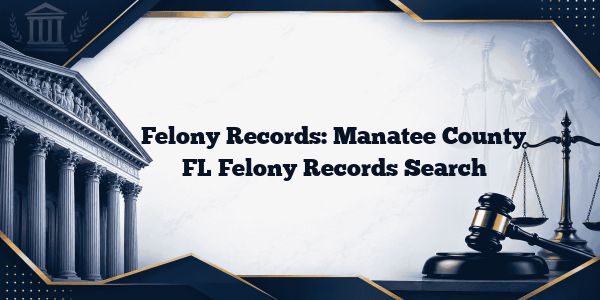 Felony Records: Manatee County FL Felony Records Search