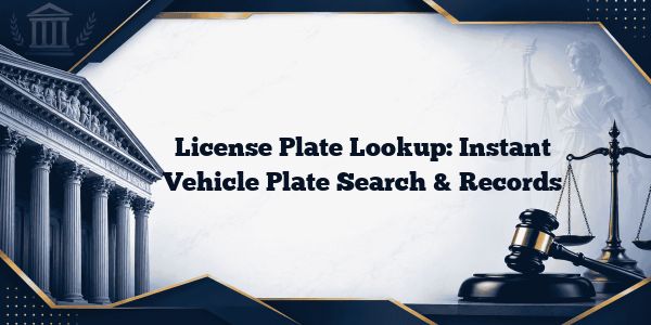 License Plate Lookup: Instant Vehicle Plate Search & Records