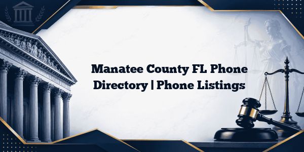 Manatee County FL Phone Directory | Phone Listings