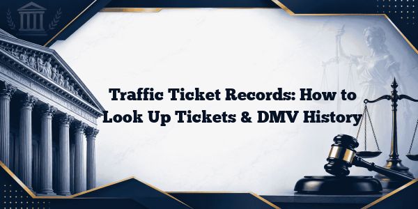 Traffic Ticket Records: How to Look Up Tickets & DMV History